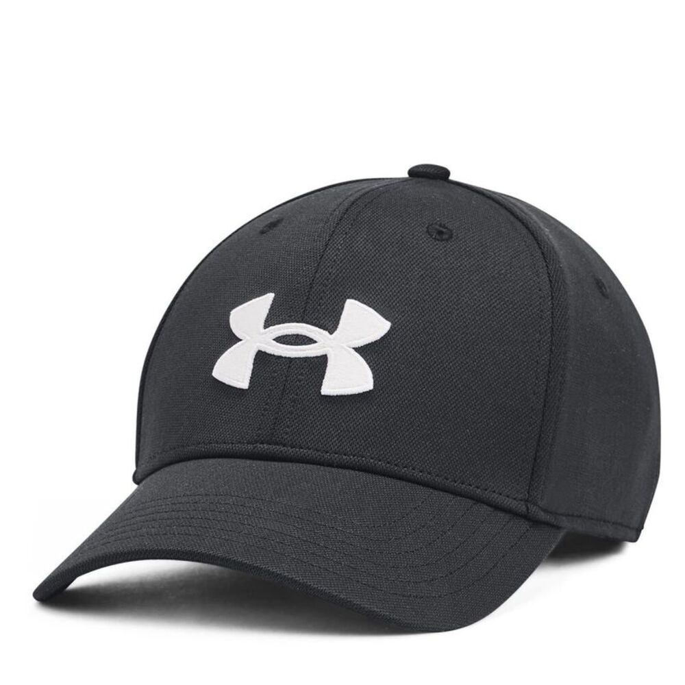 Under Armour Blitzing Adjustable Low Profile Baseball Cap / Black/White